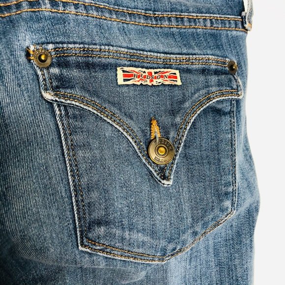 Hudson Ginny Straight Ankle Cuff Jeans - Picture 6 of 11